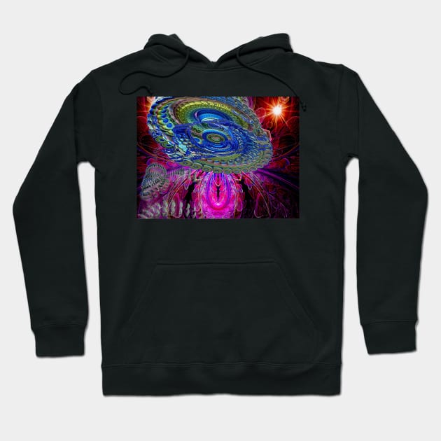 Trans-Galactic Starship Crosses the Breach Hoodie by barrowda